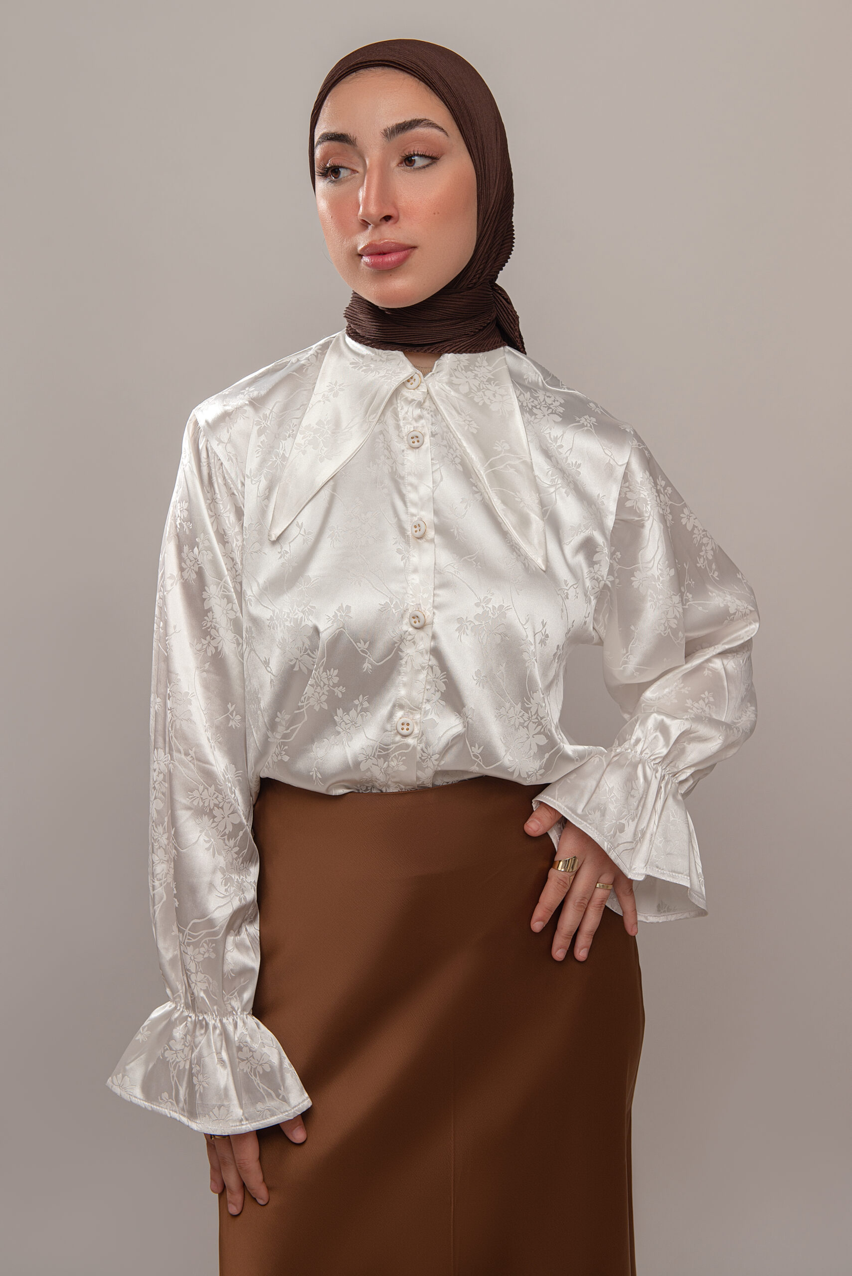 Victorian Satin Shirt