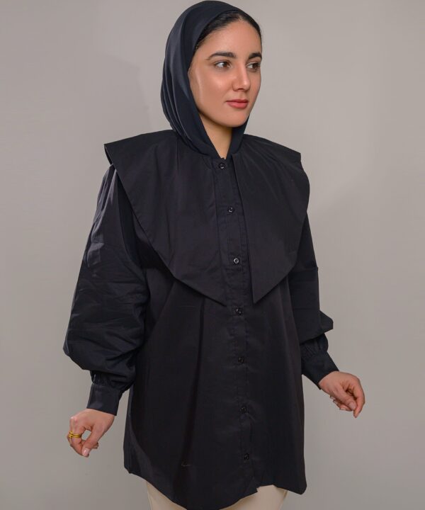 Claudine collar shirt outlet